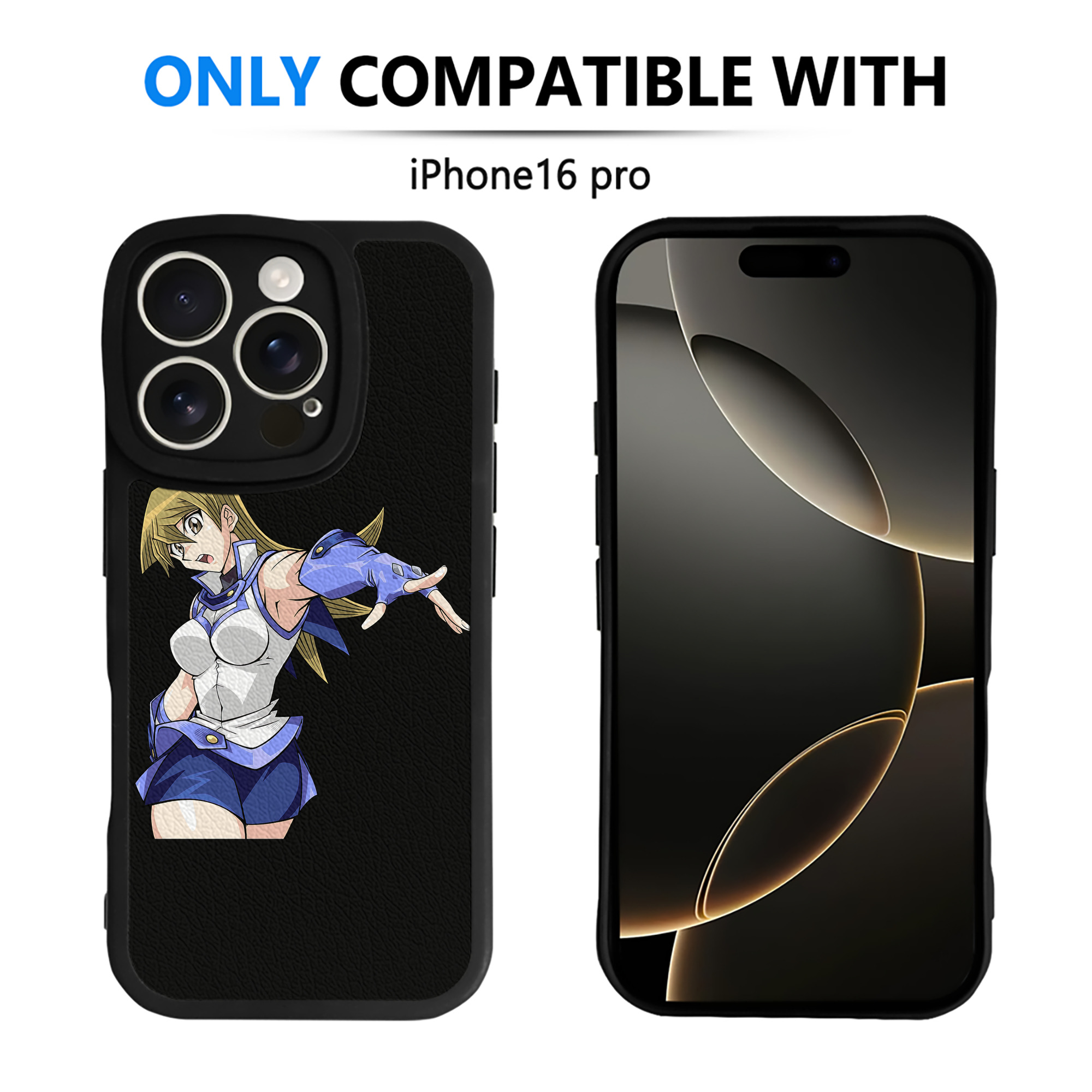 遊☆戯☆王 Yu-Gi-Oh! 【iPhone 16シリーズ対応】シリコンスマホケース（レザー調） 材質：シリコン